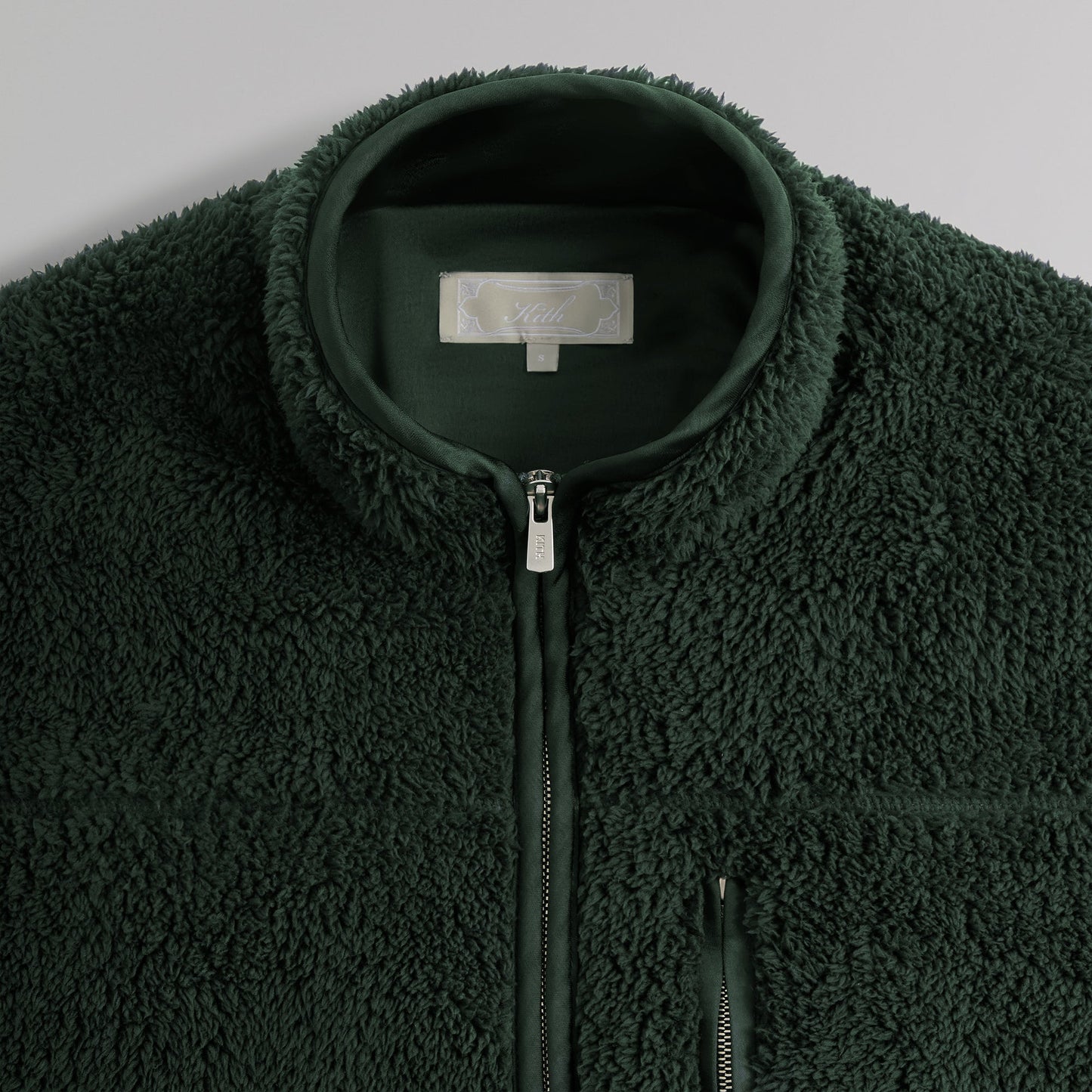 Men Kith Kith Lightweight Sherpa Antony Full Zip - Stadium