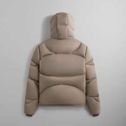 Men Kith Kith Matte Stretch Taffeta Corey Puffer - Quicksand