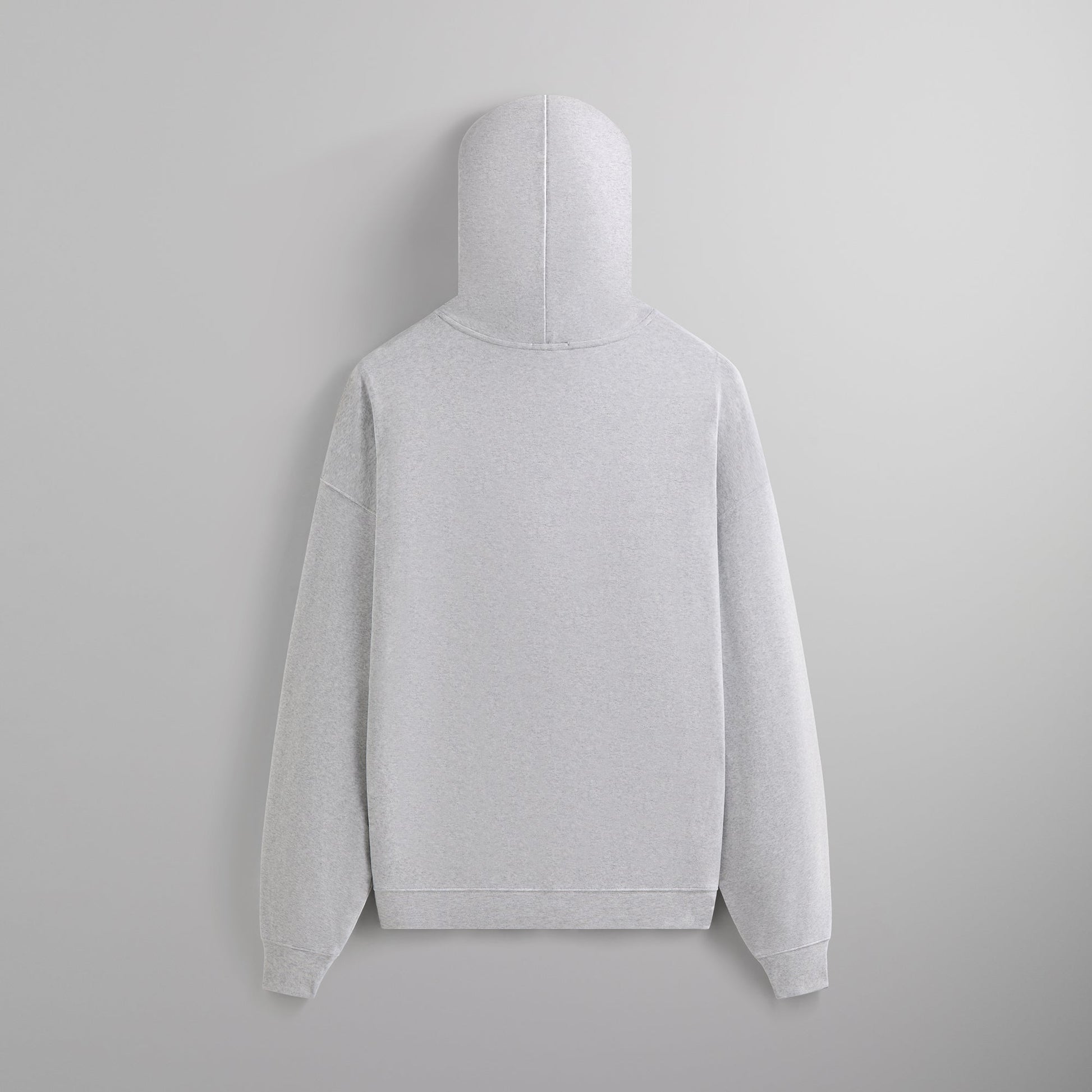 Men Kith Kith Compact Knit Williams III Hoodie - Light Heather Grey
