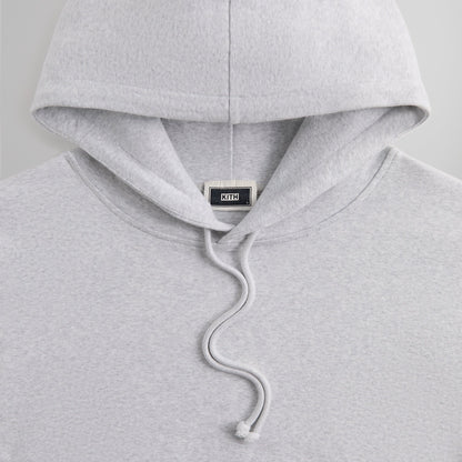 Men Kith Kith Compact Knit Williams III Hoodie - Light Heather Grey