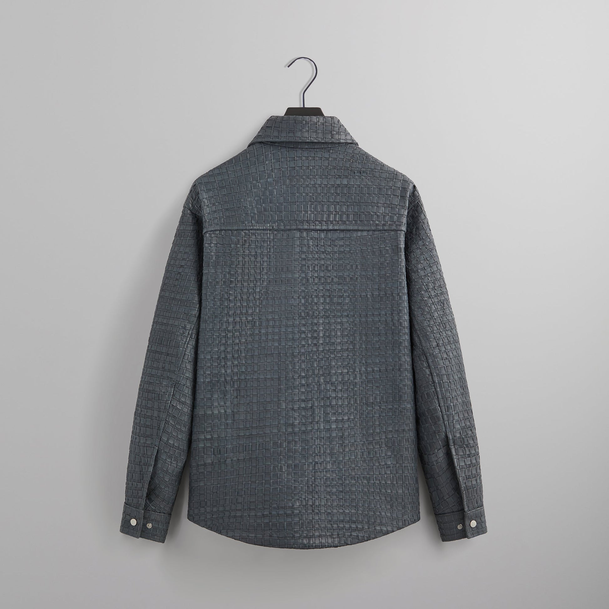 Men Kith &Kin Woven Leather Apollo II Shirt - Machine