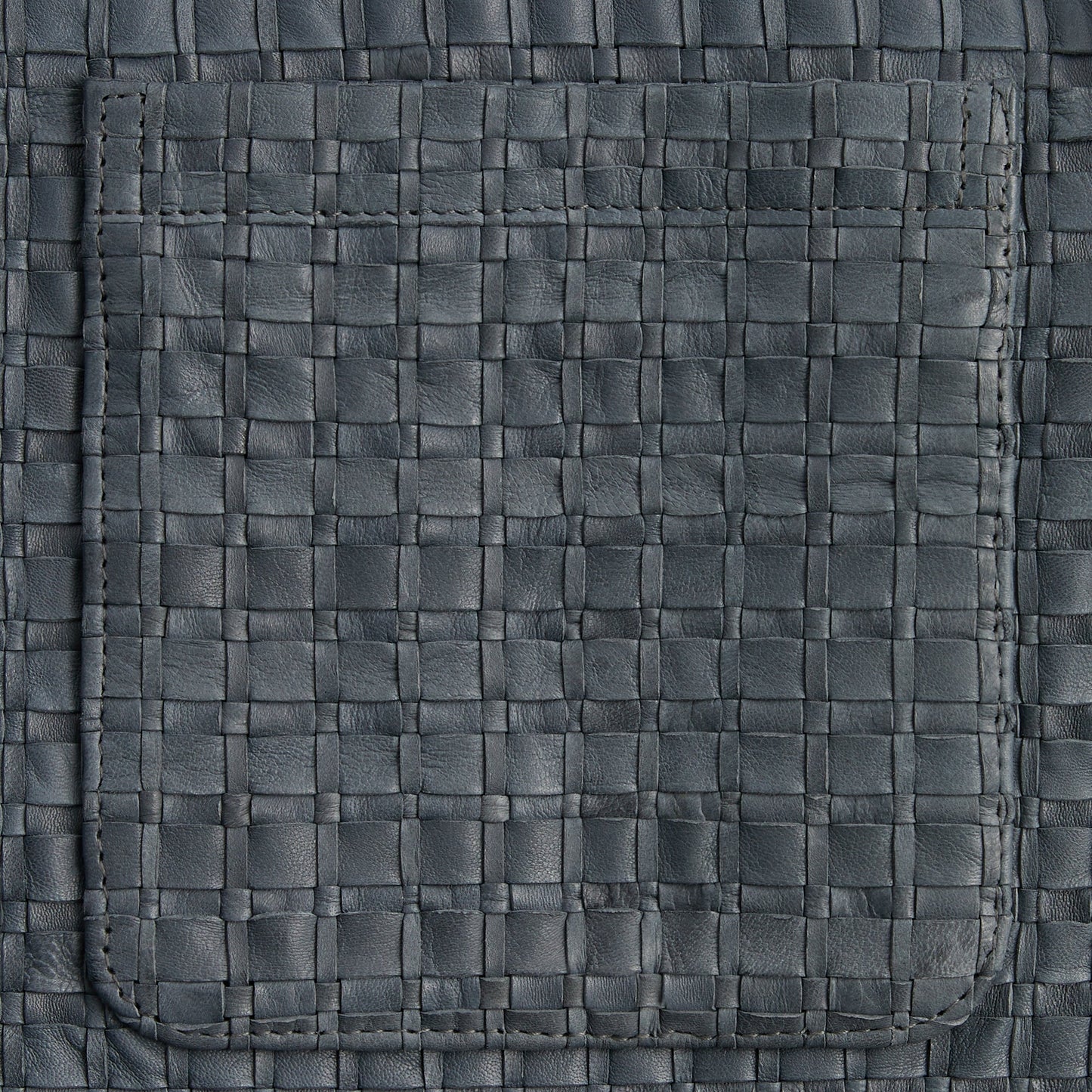 Men Kith &Kin Woven Leather Apollo II Shirt - Machine