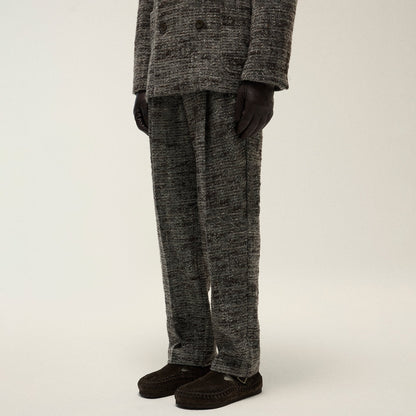 Men Kith &Kin Tweed Kylan Pleated Trouser - Theory