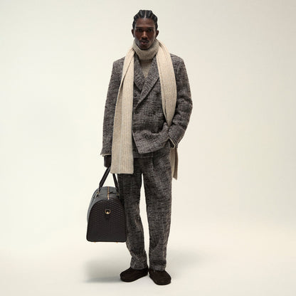Men Kith &Kin Tweed Kylan Pleated Trouser - Theory