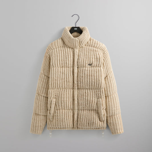Men Kith Kith Killington Knit Puffer Jacket - Muslin