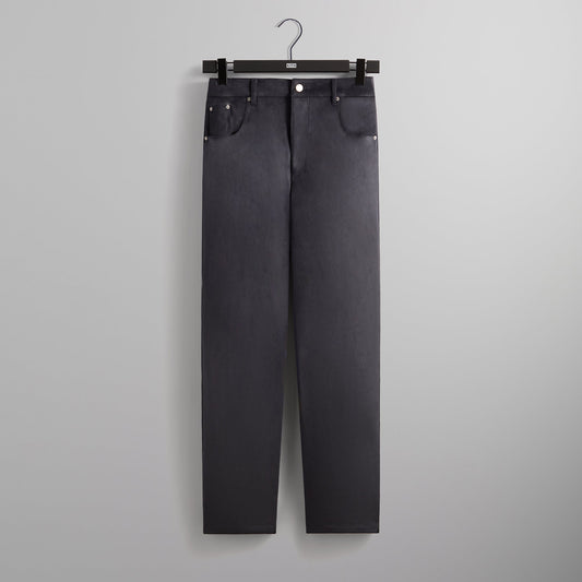 Men Kith Kith Bonded Microsuede Centre Pant - Nocturnal