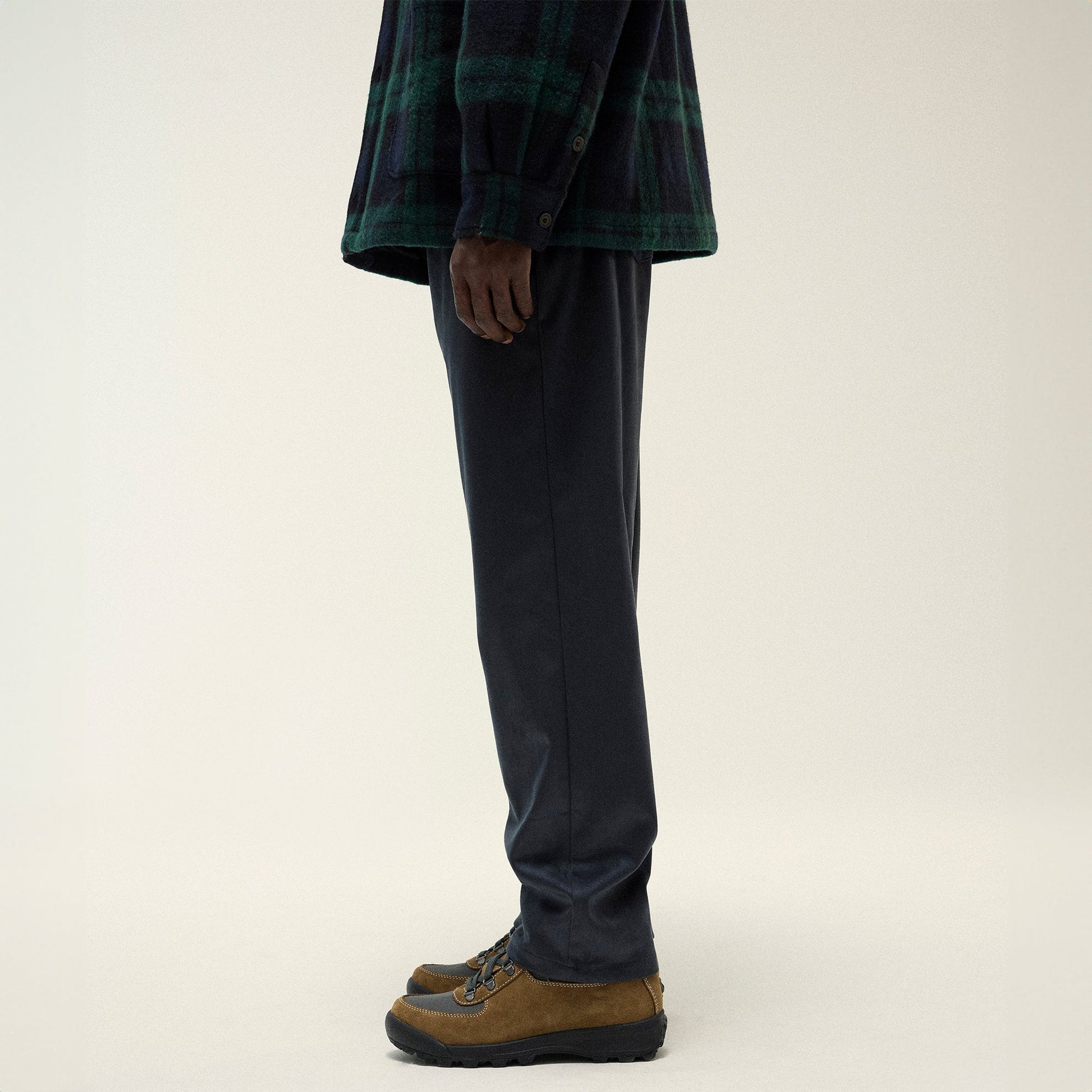 Men Kith Kith Bonded Microsuede Centre Pant - Nocturnal