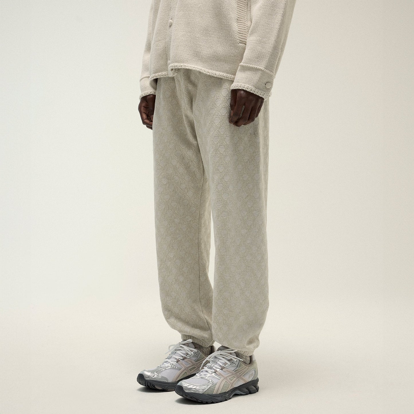 Men Kith Kith Bonded Fleece Nelson Sweatpant - Sandy Heather