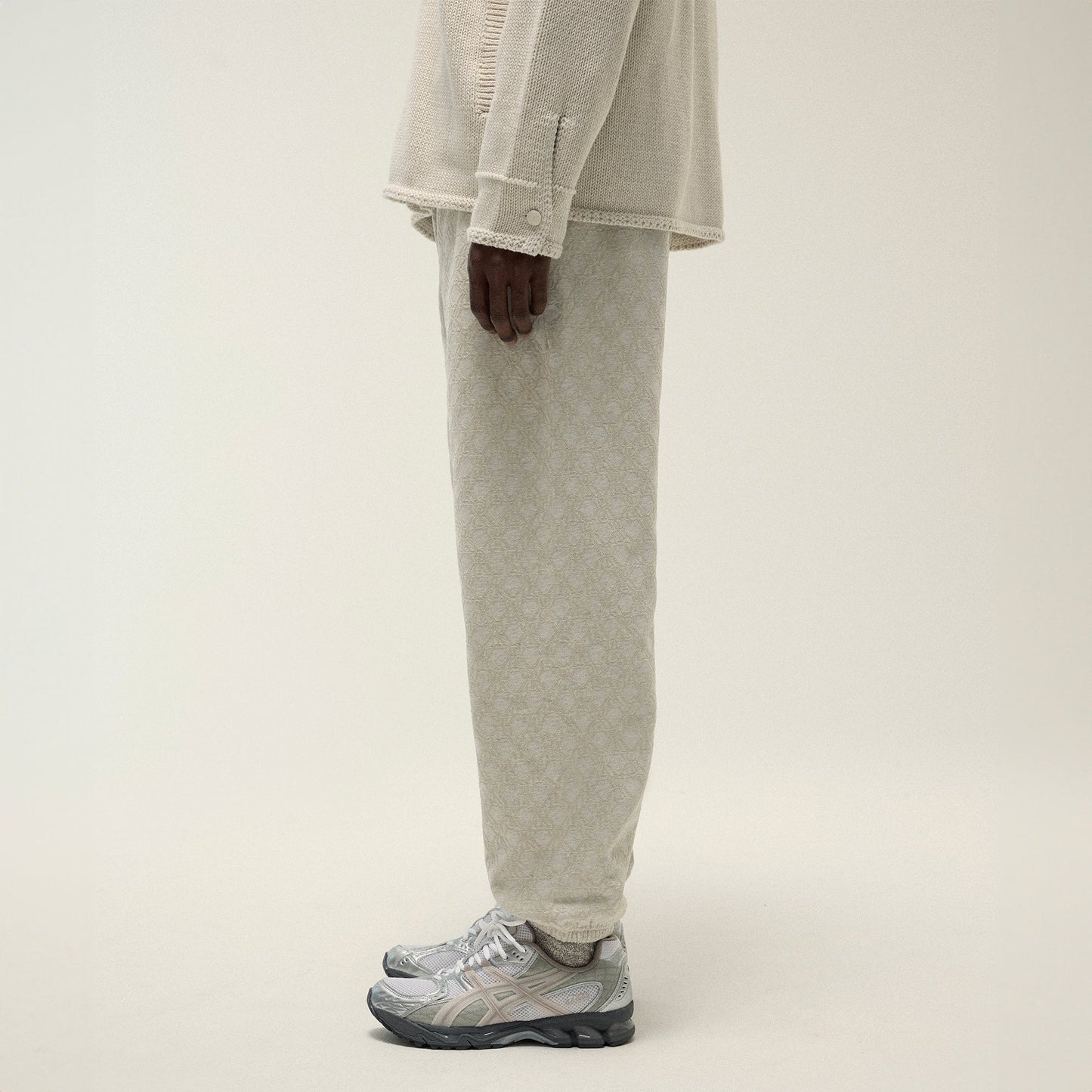 Men Kith Kith Bonded Fleece Nelson Sweatpant - Sandy Heather