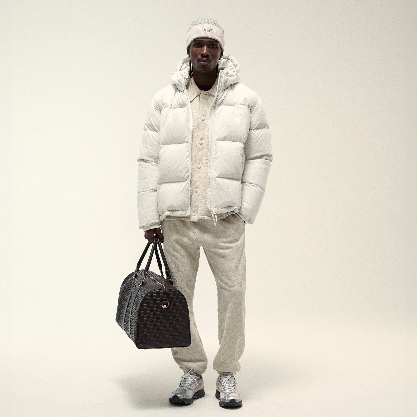 Men Kith Kith Bonded Fleece Nelson Sweatpant - Sandy Heather