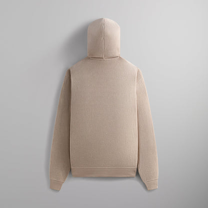 Men Kith Kith Bonded Waffle Coleman Quarter Zip Hoodie - Session