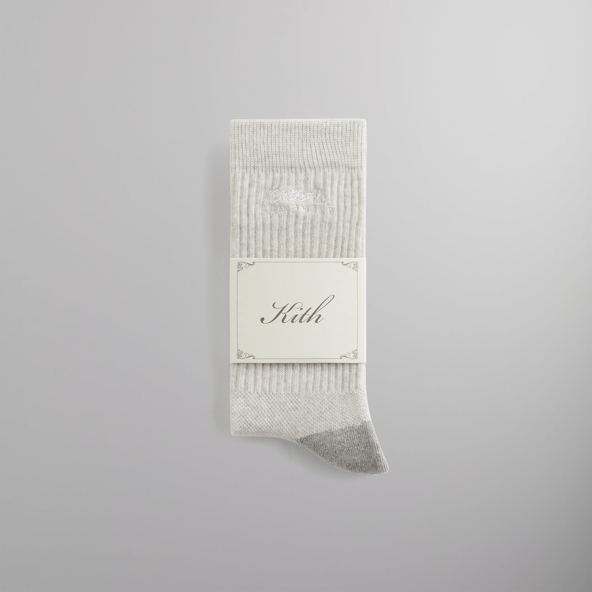 Men Kith Kith Equipment Socks - Heather Grey