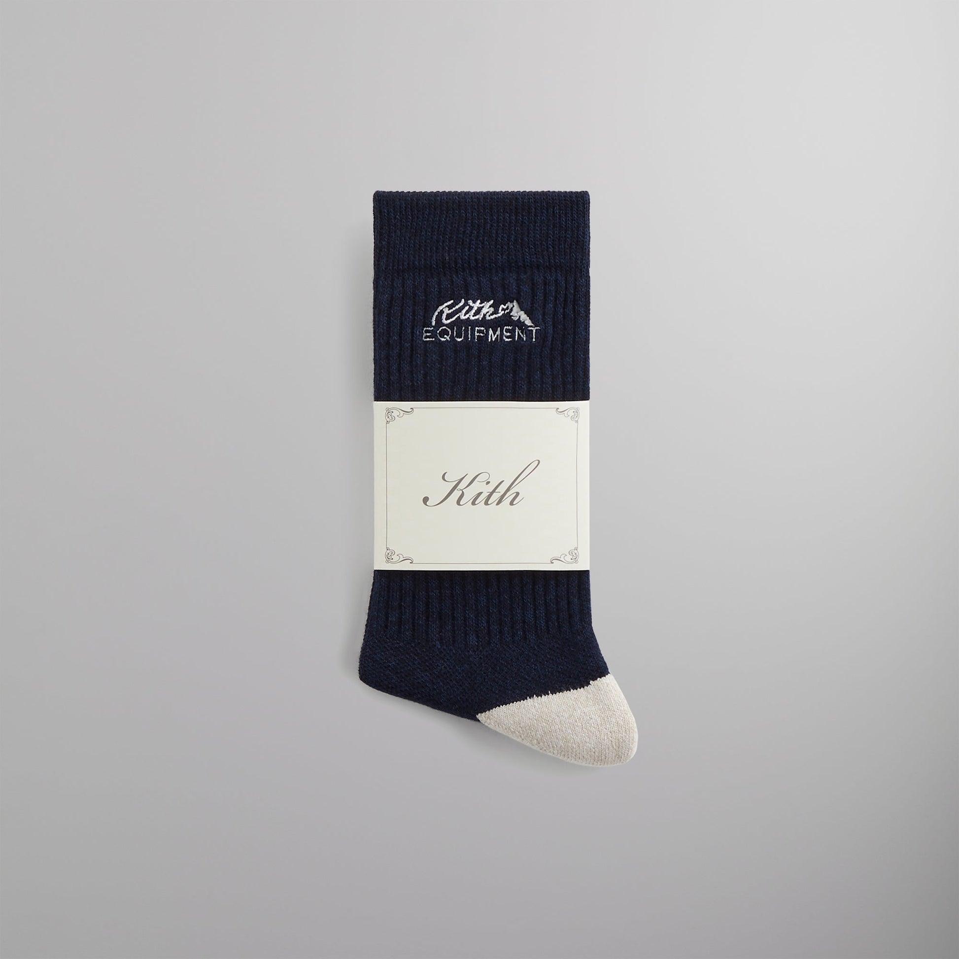 Men Kith Kith Equipment Socks - Nocturnal Heather
