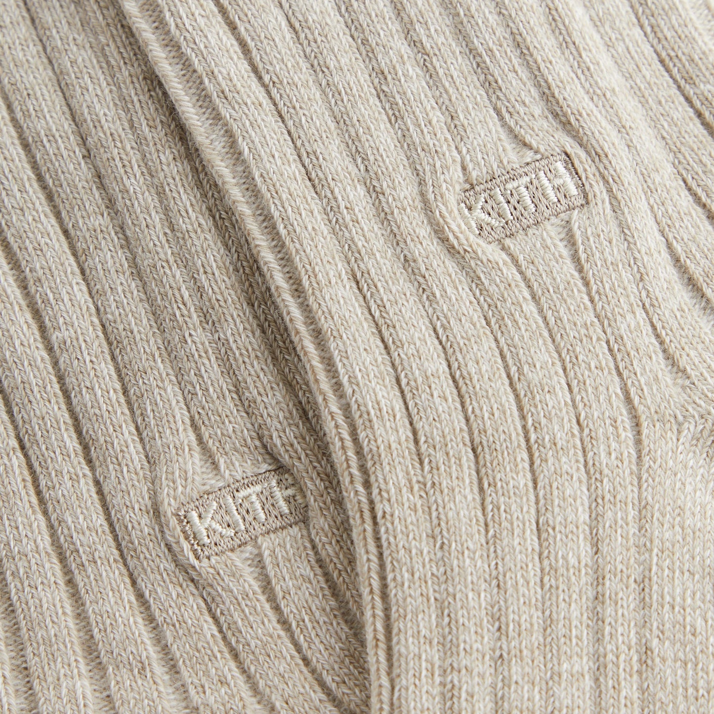 Men Kith Kith Three Pack Mixed Cotton Socks - Carabiner Heather