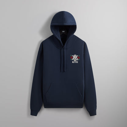 Men Kith Kith K&K Beaded Nelson Hoodie - Nocturnal