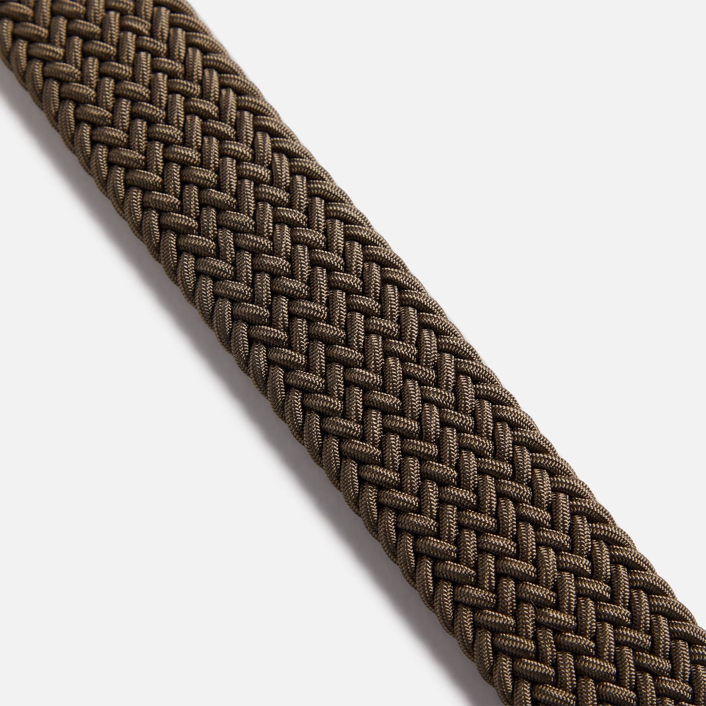 Men Kith Anderson's Classic Stretch Woven Belt - Khaki