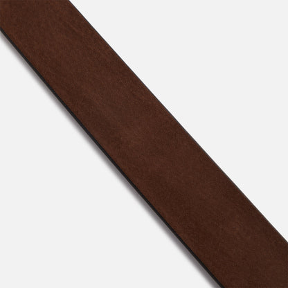 Men Kith Anderson's Narrowing Detail Western Nubuck Leather Belt - Brown