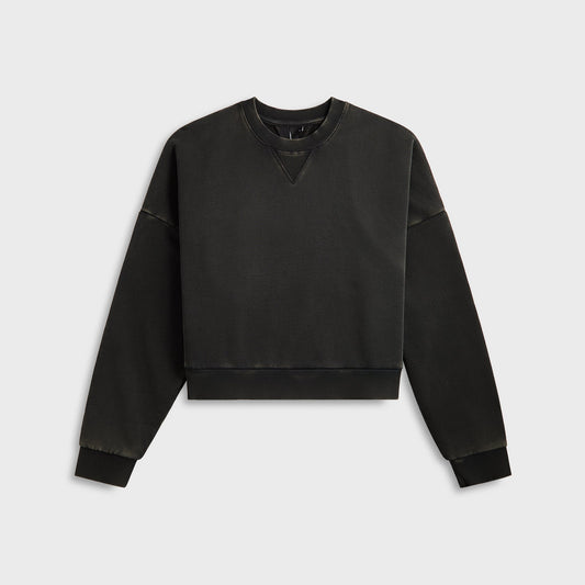 Men Kith Entire Studios Box Crew - Washed Black
