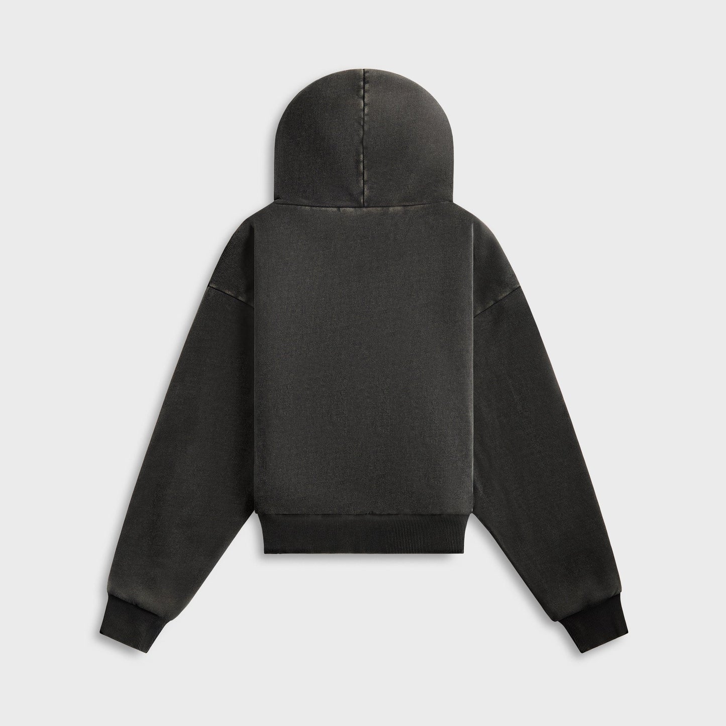 Men Kith Entire Studios Thermal Hoodie - Washed Black
