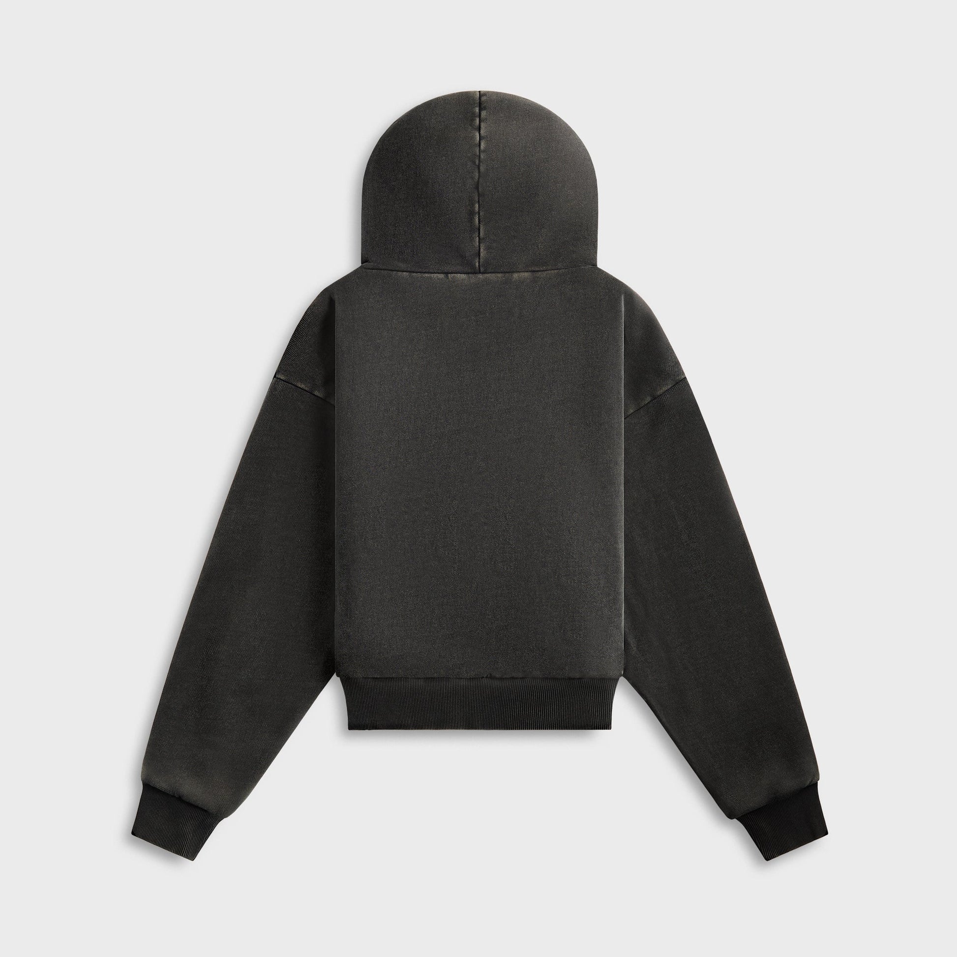 Men Kith Entire Studios Thermal Hoodie - Washed Black