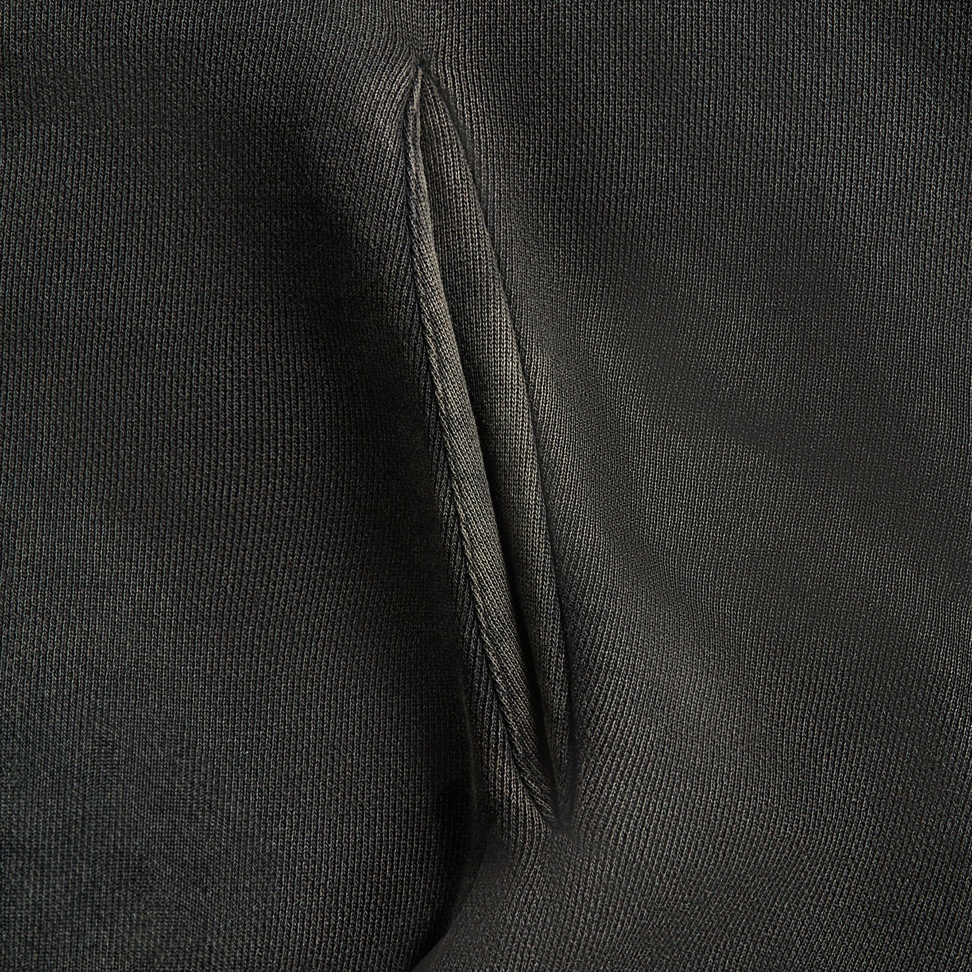 Men Kith Entire Studios Thermal Hoodie - Washed Black