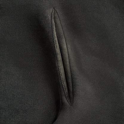 Men Kith Entire Studios Thermal Hoodie - Washed Black