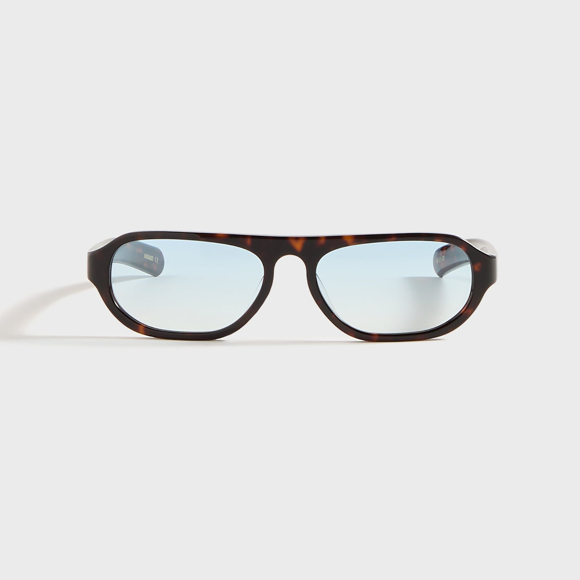 Men Kith Flatlist Penn - Dark Tortoise / Blue Gradient Lens