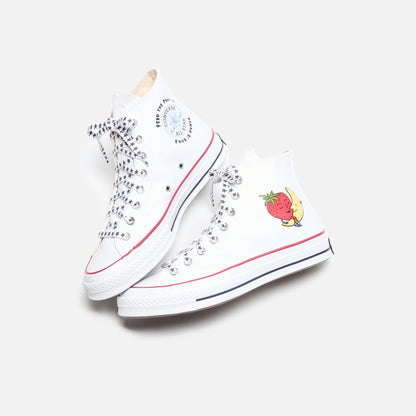 Men|Women Kith Converse x Sky High Farm Workwear Chuck Taylor All Star '70 High - Whi