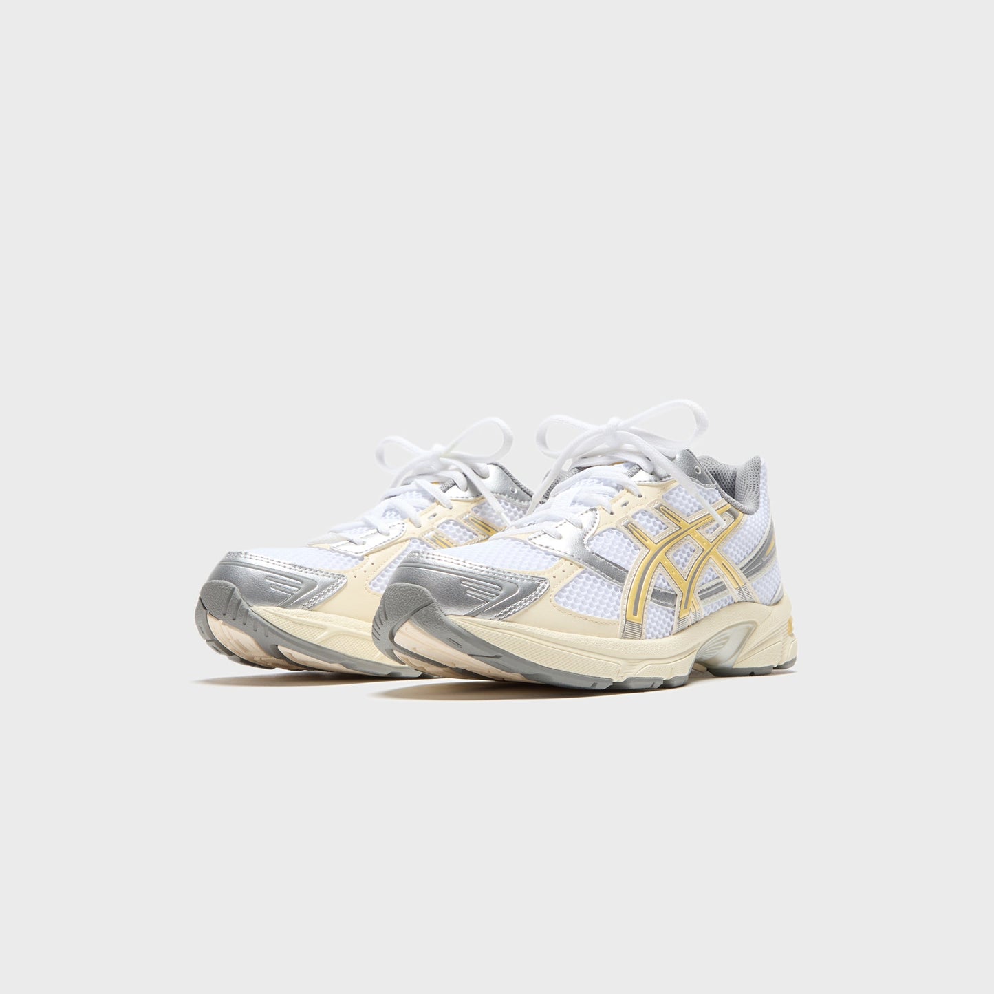 Men Kith ASICS Gel-1130 - White / Faded Yellow