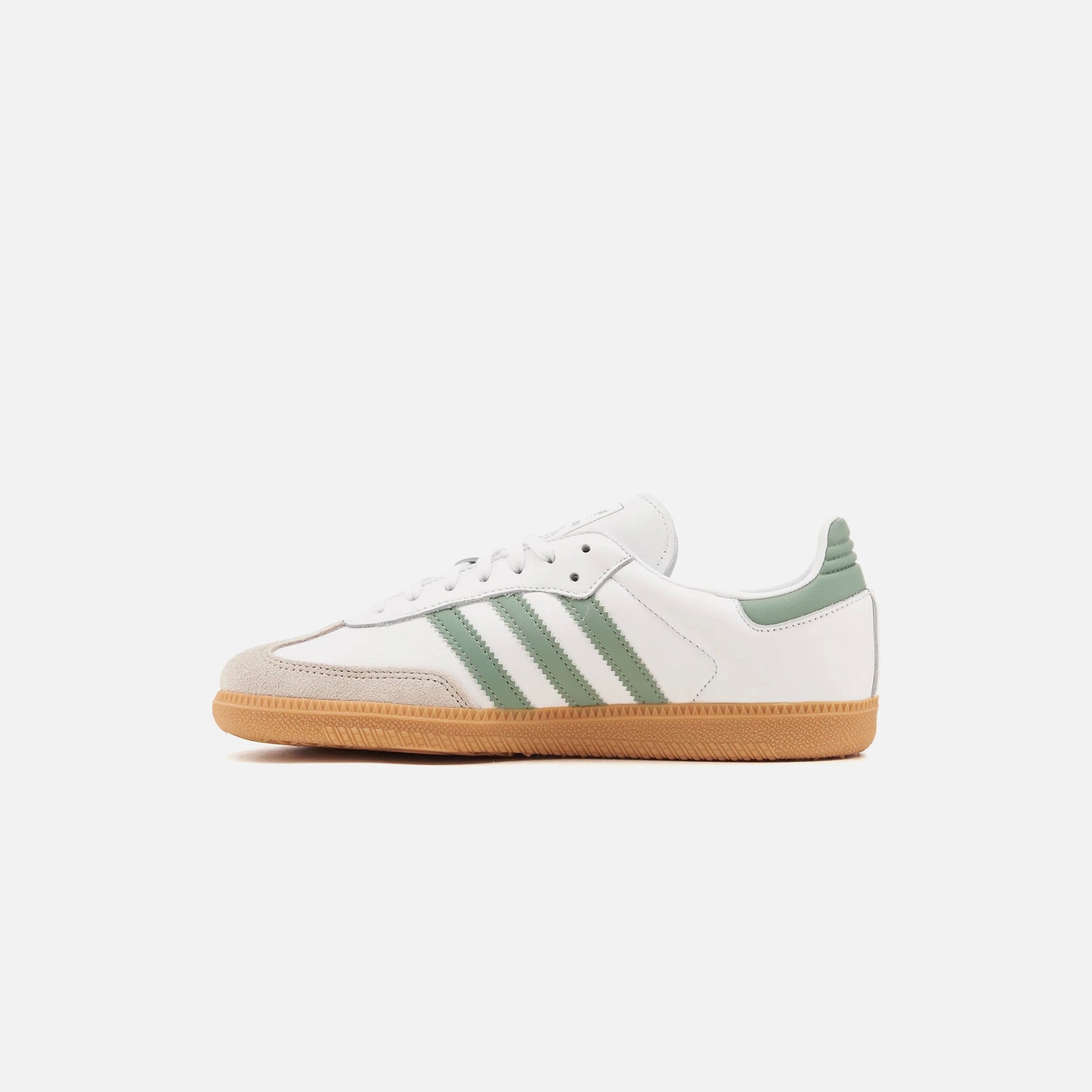 Kids Kith adidas Kids Samba OG - Cloud White / Silver Green / Gum
