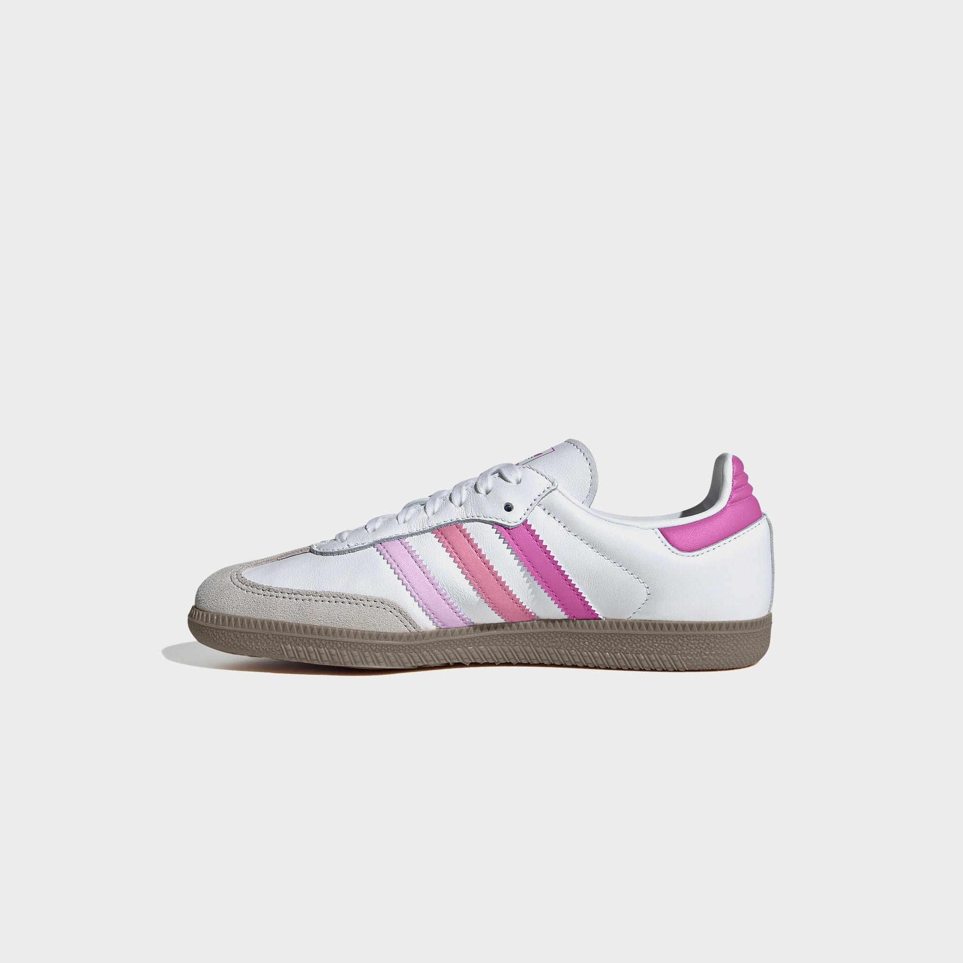 Kids Kith adidas Kids Samba OG - White / Orchid Fusion / Rose Tone