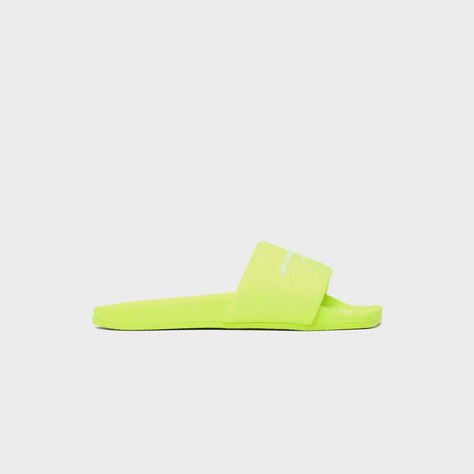 Men Kith Alexander Wang AW Pool Slide - Fluo