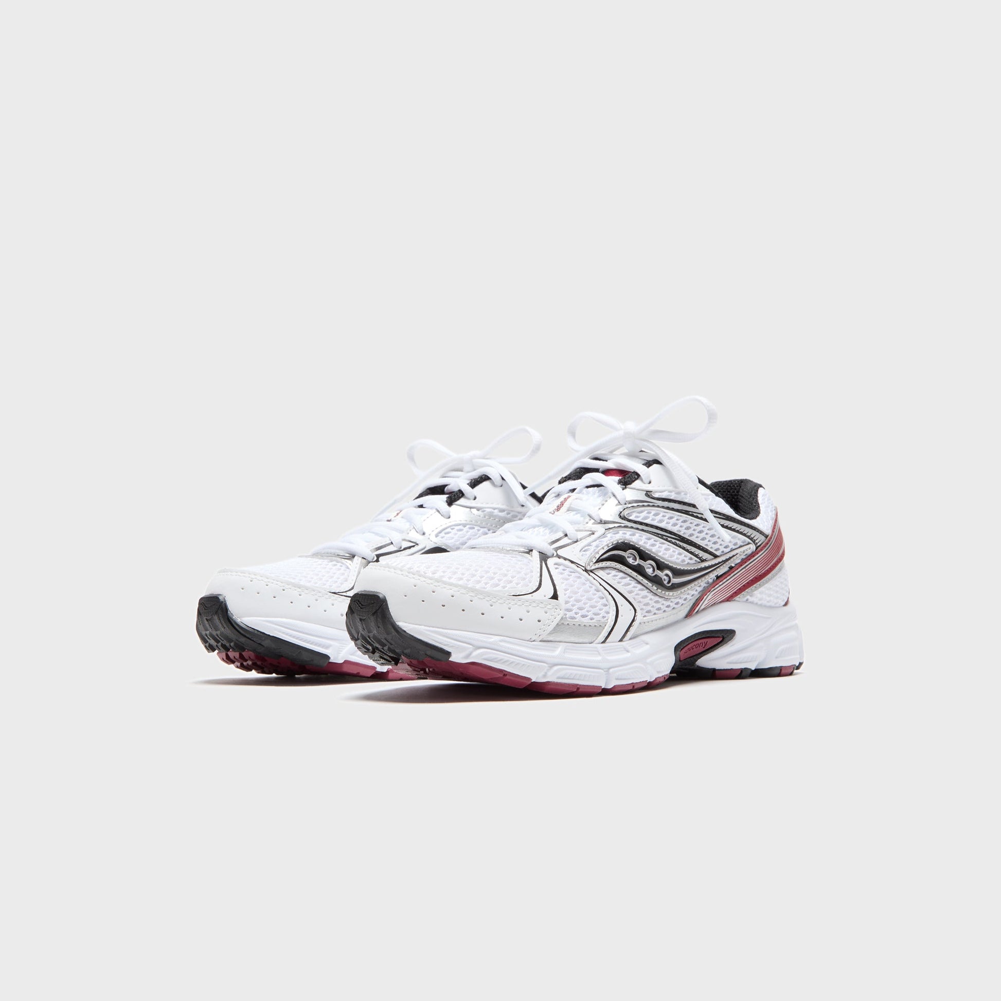 Men Kith Saucony Ride Millennium - White / Red