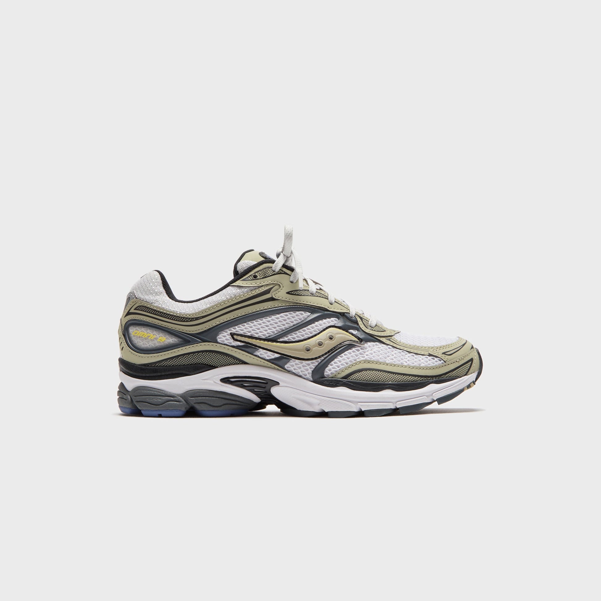 Men Kith Saucony Progrid Omni 9 - White / Gold