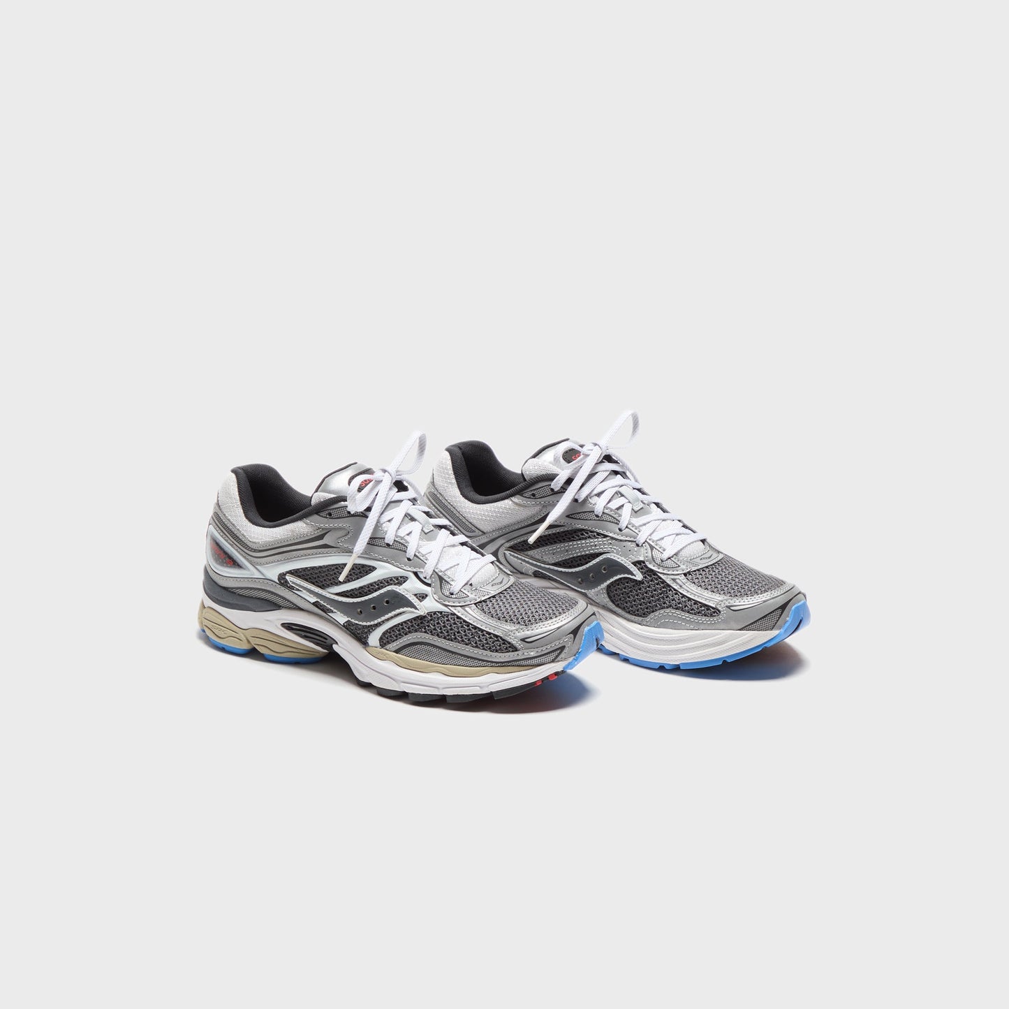 Men Kith Saucony Progrid Omni 9 - Grey / Silver