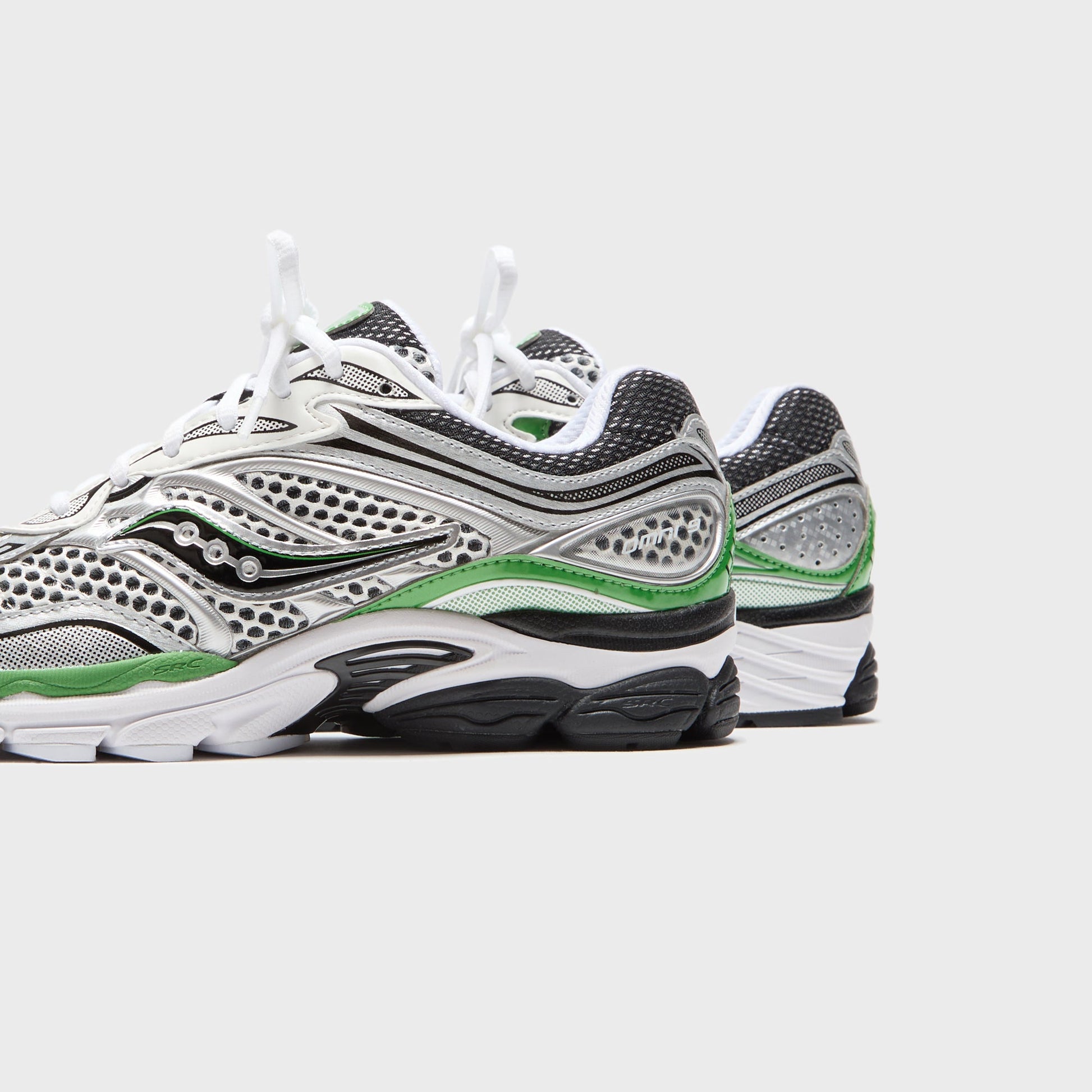 Men Kith Saucony Progrid Omni 9 - Silver / Green