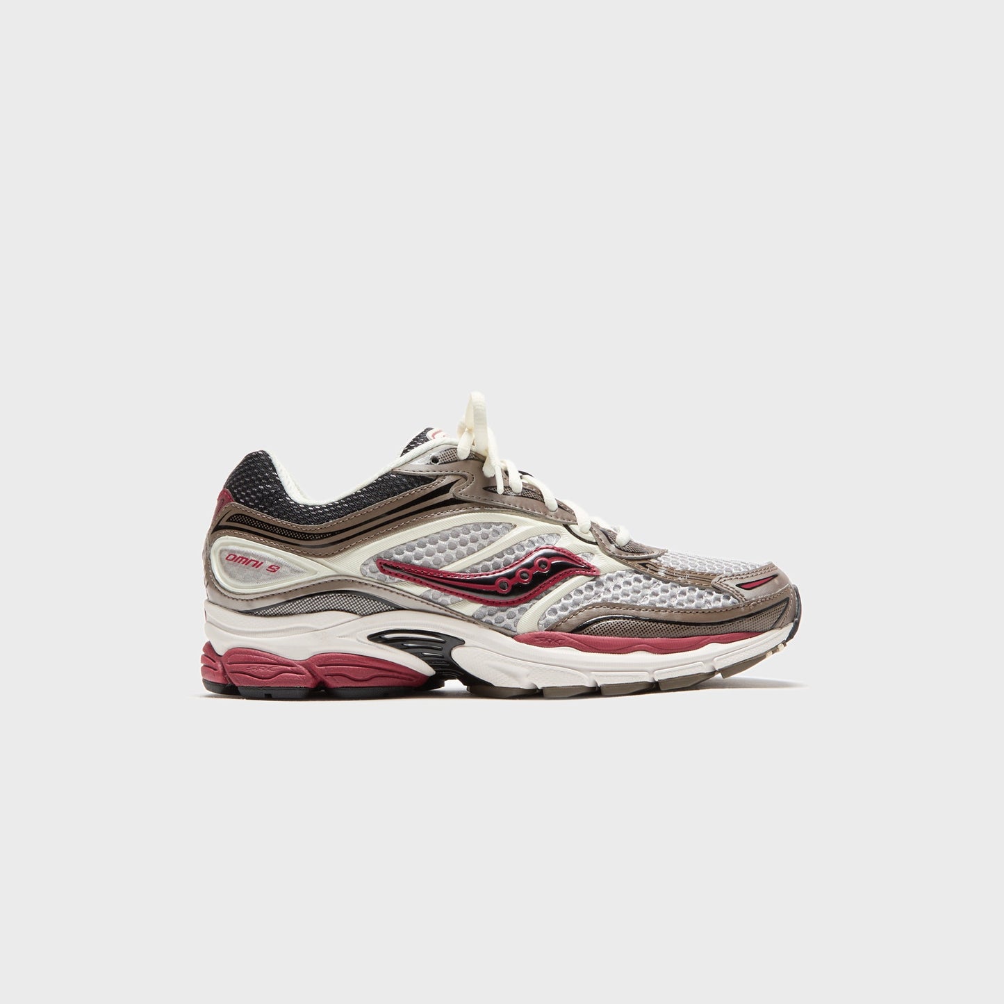 Men Kith Saucony Progrid Omni 9 - Brown / Red