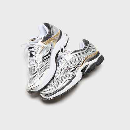 Men Kith Saucony Progrid Omni 9 - Silver / Gold