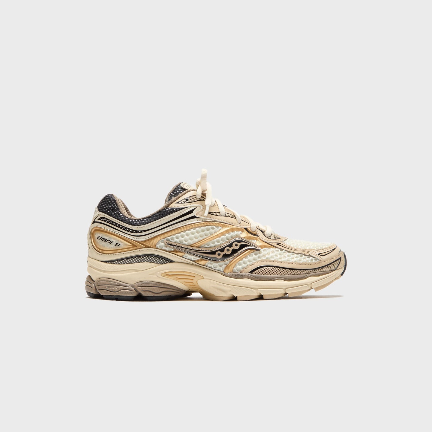 Men Kith Saucony Progrid Omni 9 - Gold