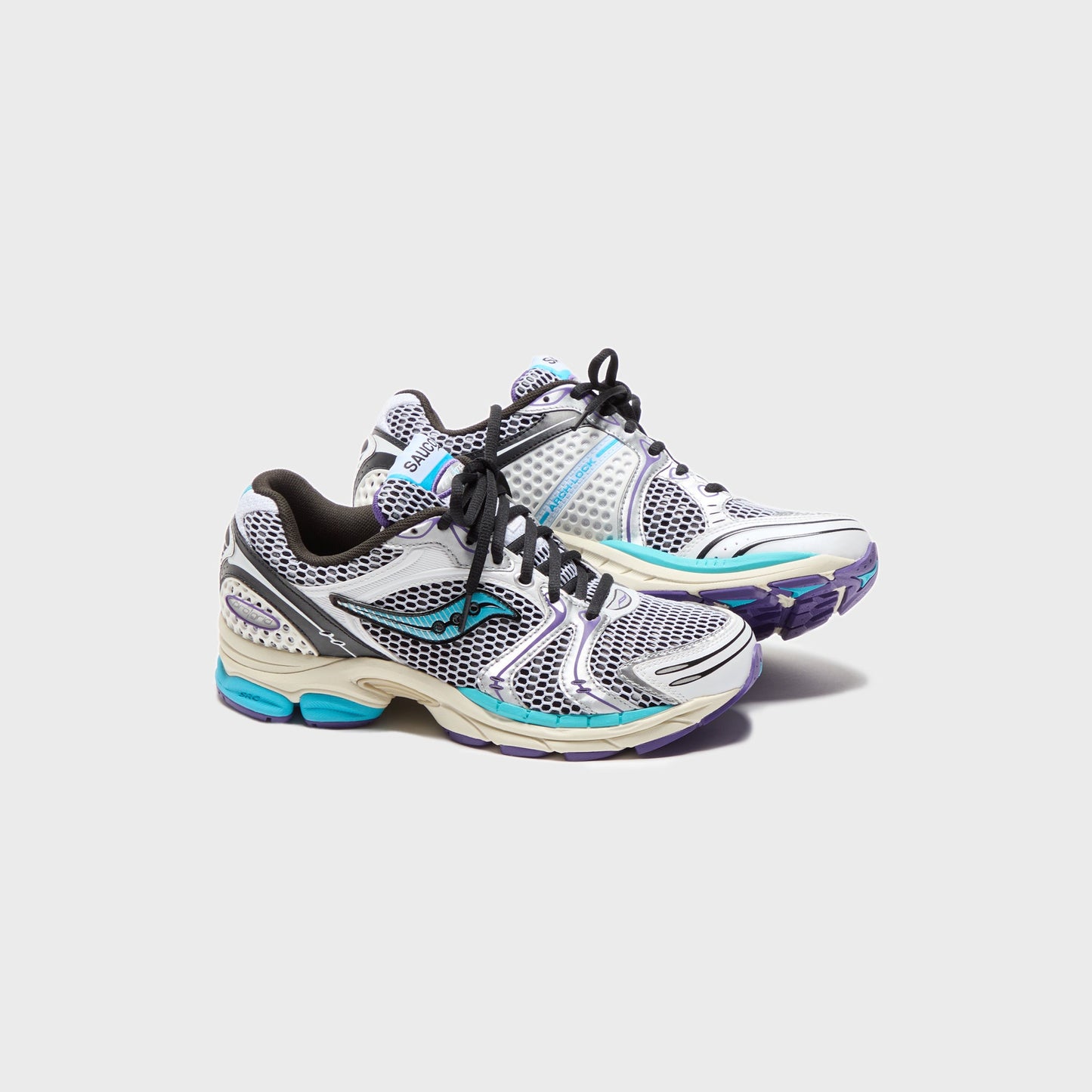 Men Kith Saucony Progrid Triumph 4 - White / Blue