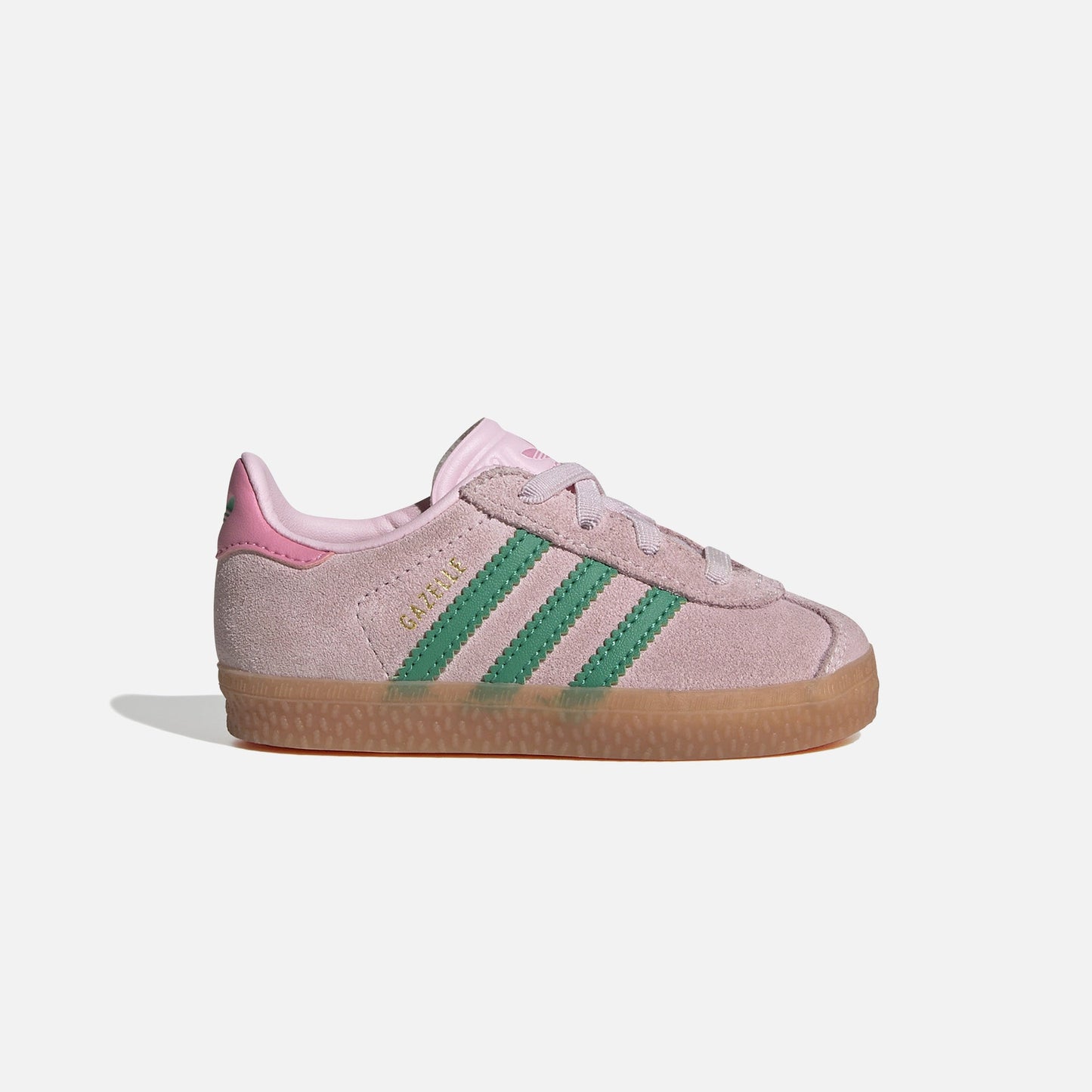 Kids Kith adidas TD Gazelle - Clear Pink / Court Green / Bliss Pink