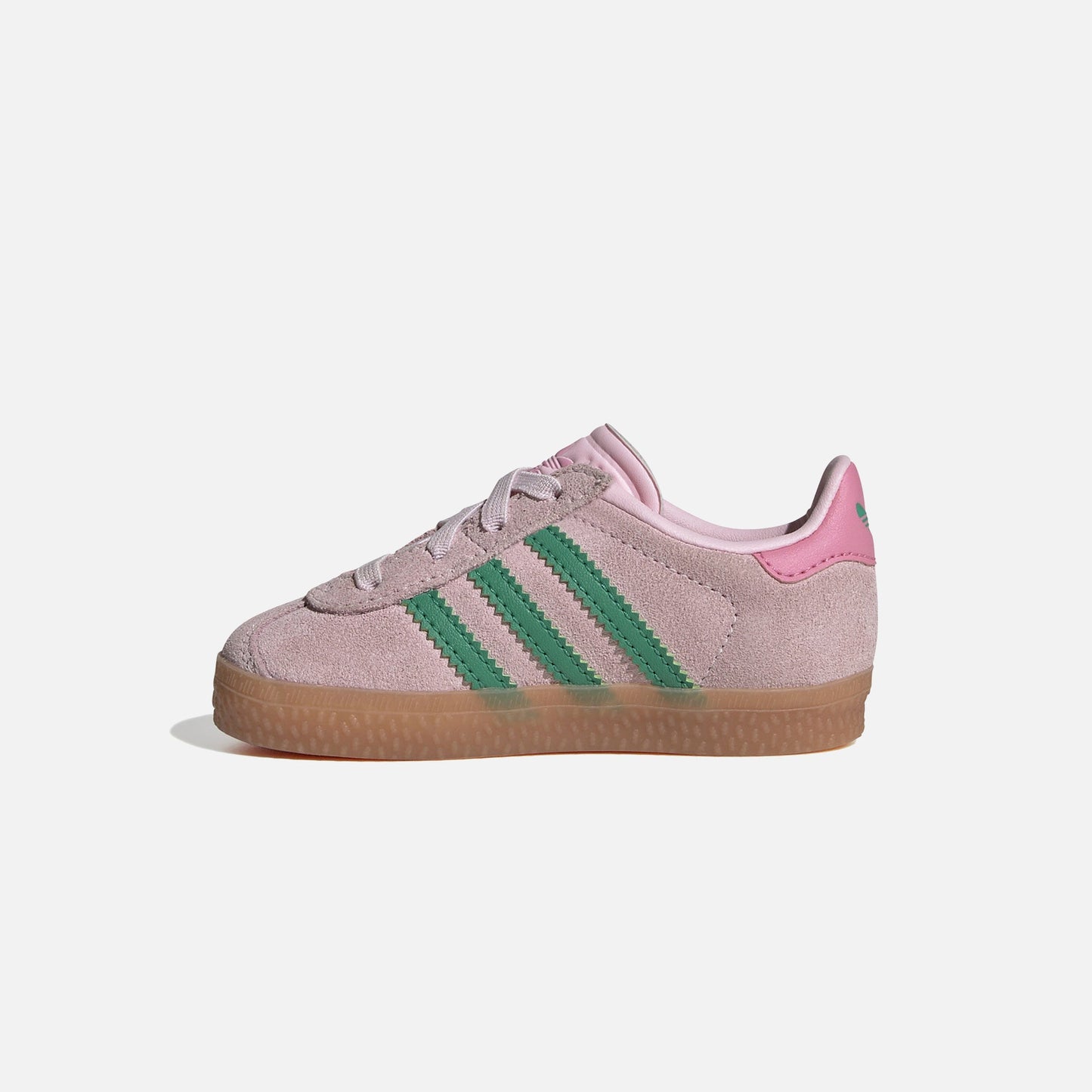 Kids Kith adidas TD Gazelle - Clear Pink / Court Green / Bliss Pink