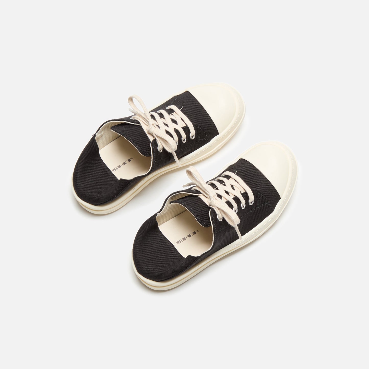 Men Kith Rick Owens DRKSHDW Slip On - Black / Milk