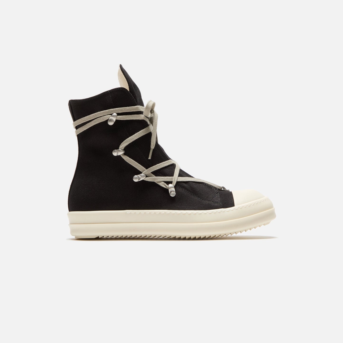 Men Kith Rick Owens DRKSHDW Hexa Sneakers - Black / Pearl / Milk