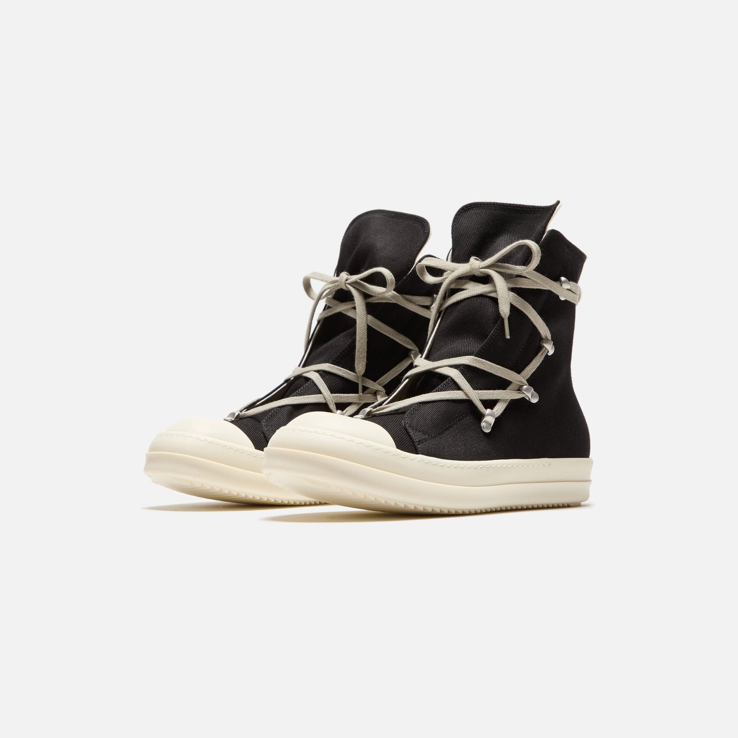 Men Kith Rick Owens DRKSHDW Hexa Sneakers - Black / Pearl / Milk
