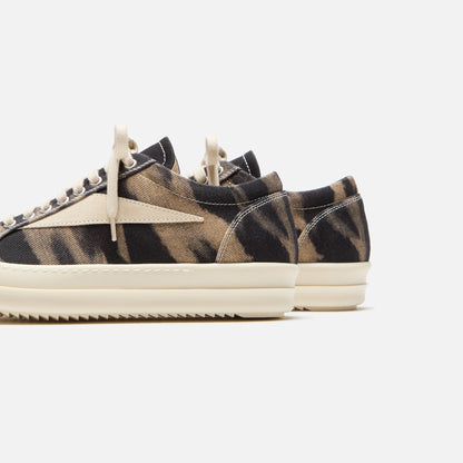 Men Kith Rick Owens Vintage Sneakers - Black / Terra / Milk