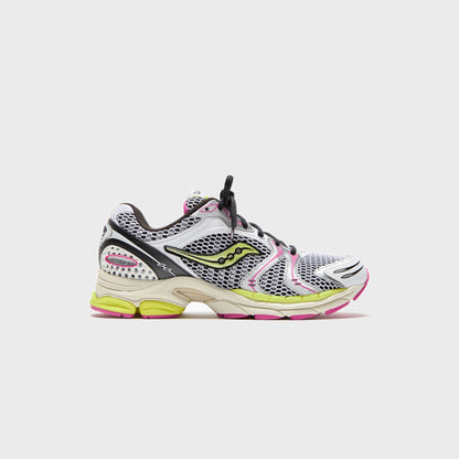 Men Kith Saucony Progrid Triumph 4 - White / Fluo