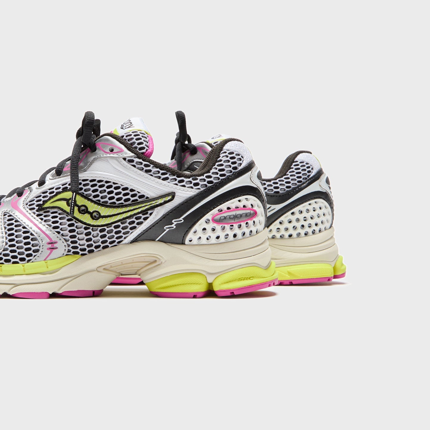 Men Kith Saucony Progrid Triumph 4 - White / Fluo