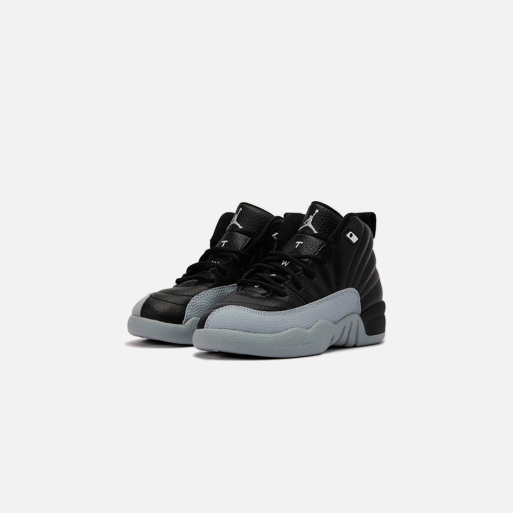 Kids Kith Jordan PS Air Jordan 12 - Retro Black / Wolf Grey / White