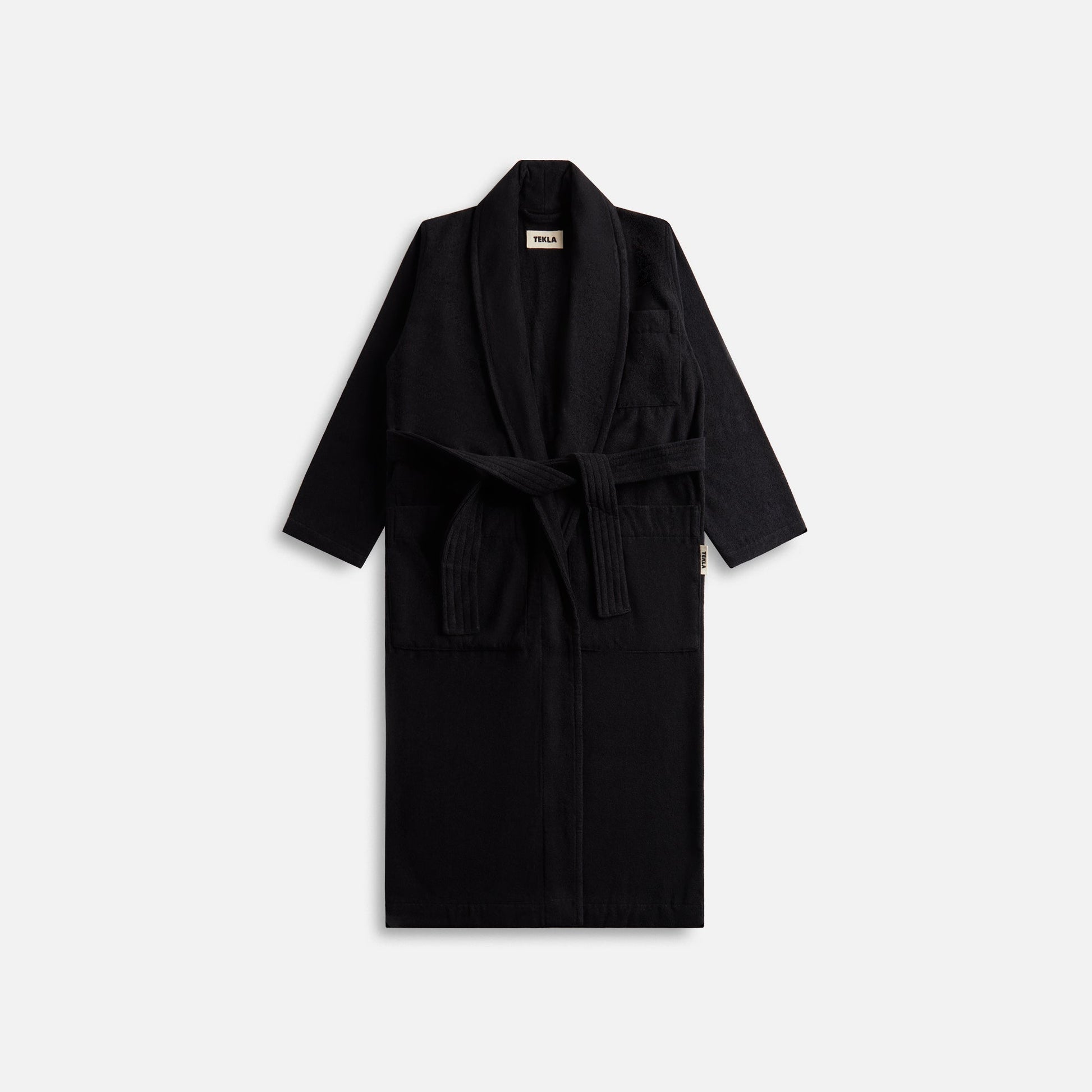 Men Kith Tekla Classic Bathrobe - Black